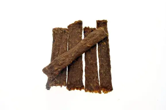 Zoolekker Vleesstrips Lam 100 gr Merkproduct